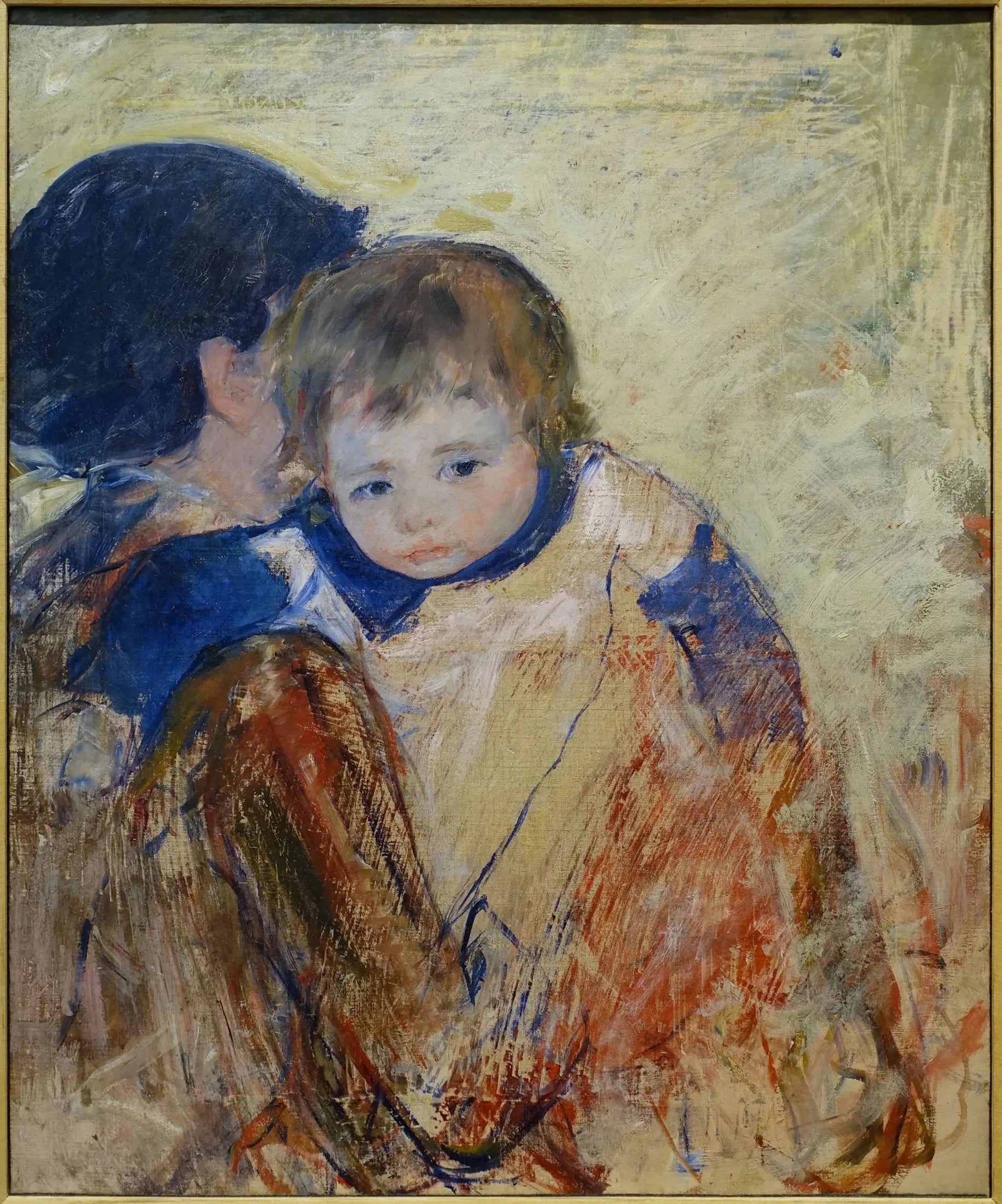Hélène est agitée - Mary Cassatt image 1 reproduction artisanale de tableau