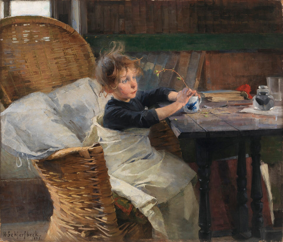 La Convalescente - Helene Schjerfbeck