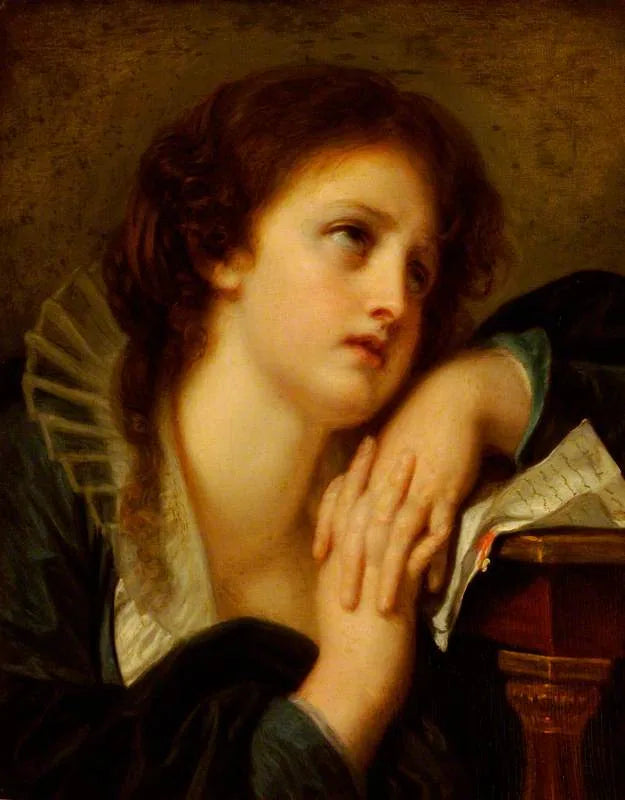 Héloïse - Jean-Baptiste Greuze image 1 reproduction artisanale de tableau
