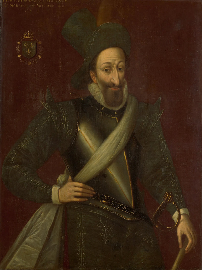 Henri IV (1553-1610), roi de France - Artiste inconnu du Rijksmuseum