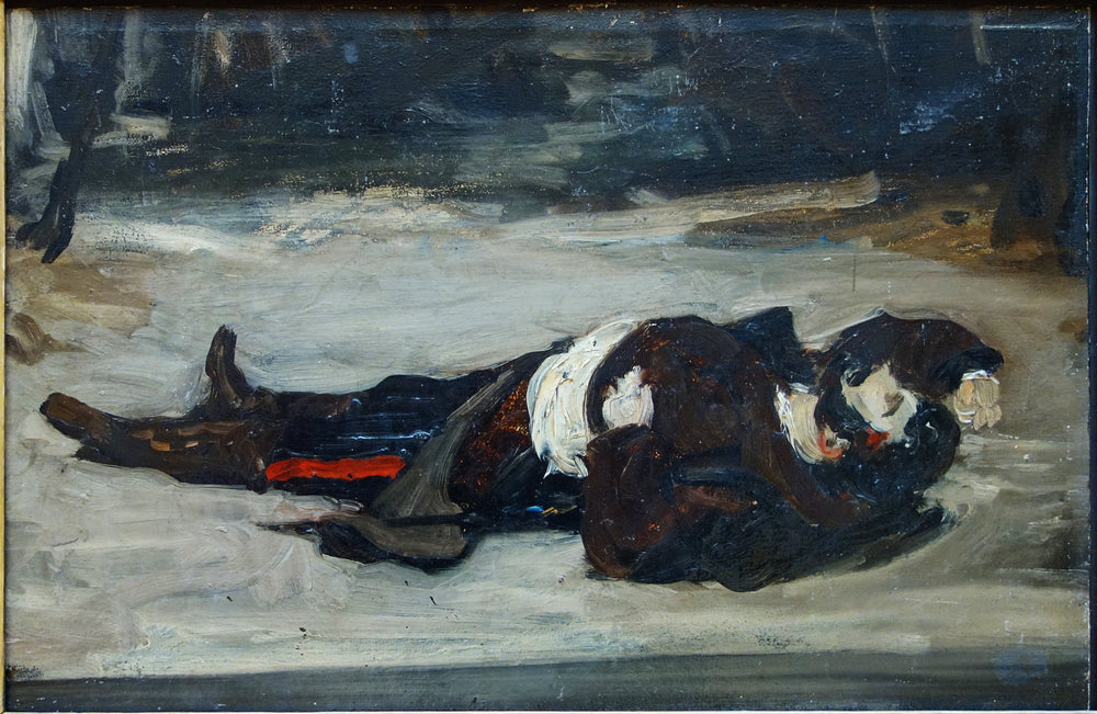 Henri Regnault mort sur le champ de bataille - Carolus-Duran