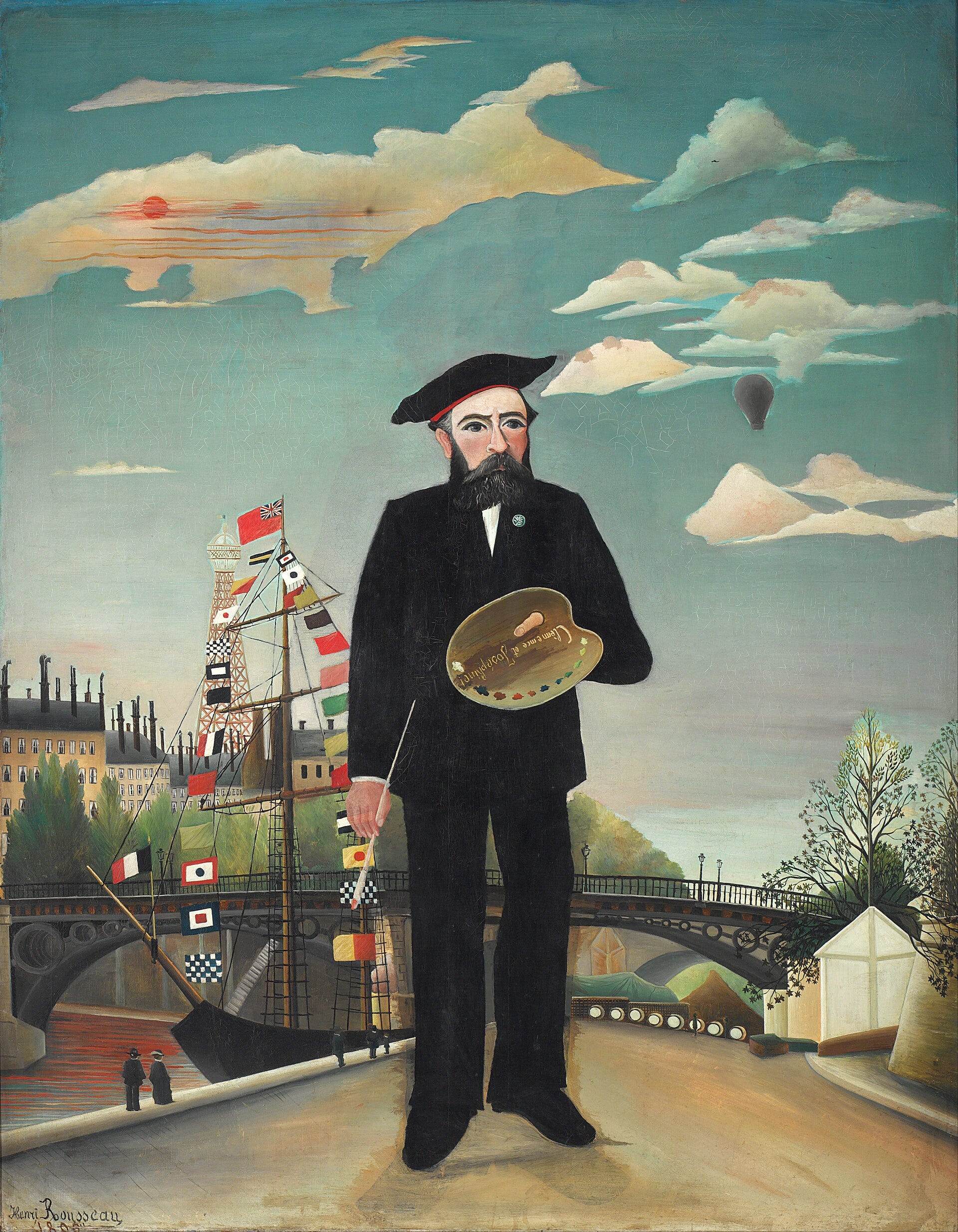Moi-même, portrait-paysage - Henri Rousseau
