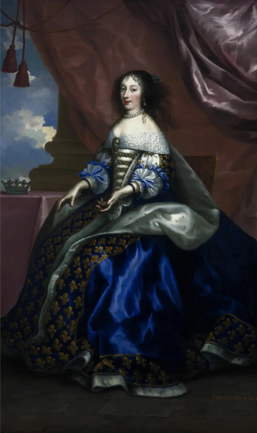 แอนน์ อองีต์ ดัชเชสแห่งออร์ลิยองส์, 1644 - 1670. ลูกสาวคนที่ห้าของชาร์ลส์ที่ 1 - ฌ็อง โนแคร็ต