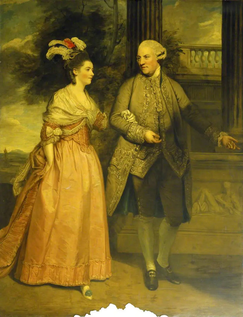 เฮนรี ลอฟทัส, เคานต์อีลีคนแรก (1709-1783) และภรรยาของเขา ฟรานเซส มอนโร, เคาน์เตสอีลี (เสียชีวิตในปี 1821) - โจชัว เรย์โนลด์ส
