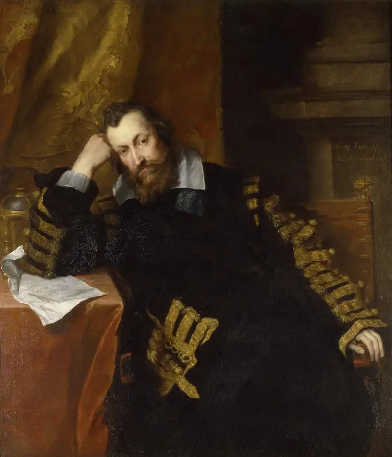 เฮนรี เพอร์ซีย์, เคานต์ที่เก้าของนอร์ทัมเบอร์แลนด์ KG (1564-1632), « เคานต์นักเวทย์ » - อองตวน ฟาน ไดค์