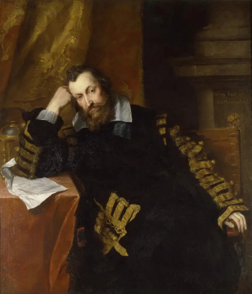 เฮนรี เพอร์ซีย์, เคานต์ที่เก้าของนอร์ทัมเบอร์แลนด์ KG (1564-1632), « เคานต์นักเวทย์ » - อองตวน ฟาน ไดค์