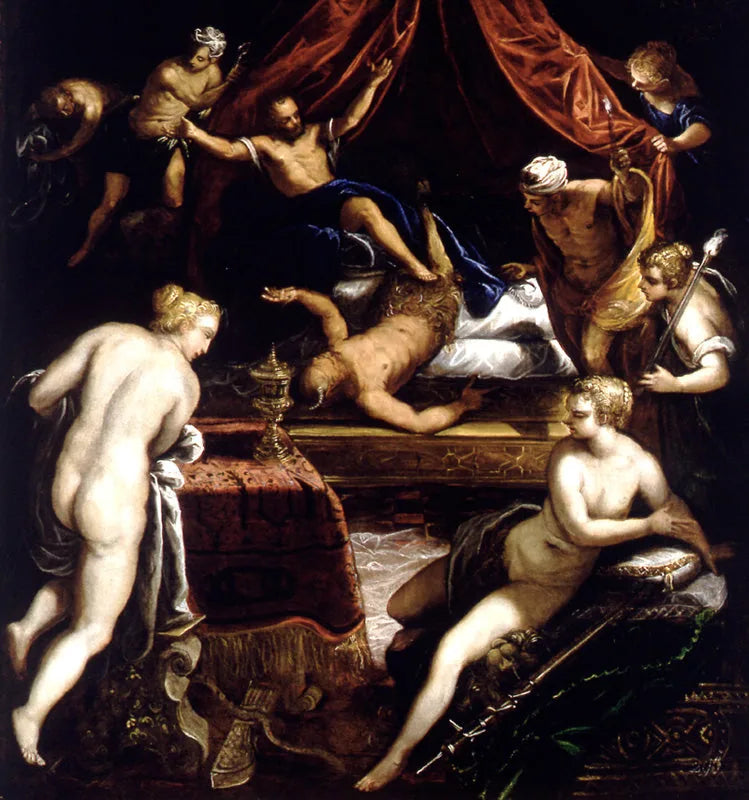 Hercule chassant le Faune - Jacopo Tintoretto
ฮีโร่กำลังล่าสัตว์ฟอน - จาโคโป ตินโทเร็ตโต้
