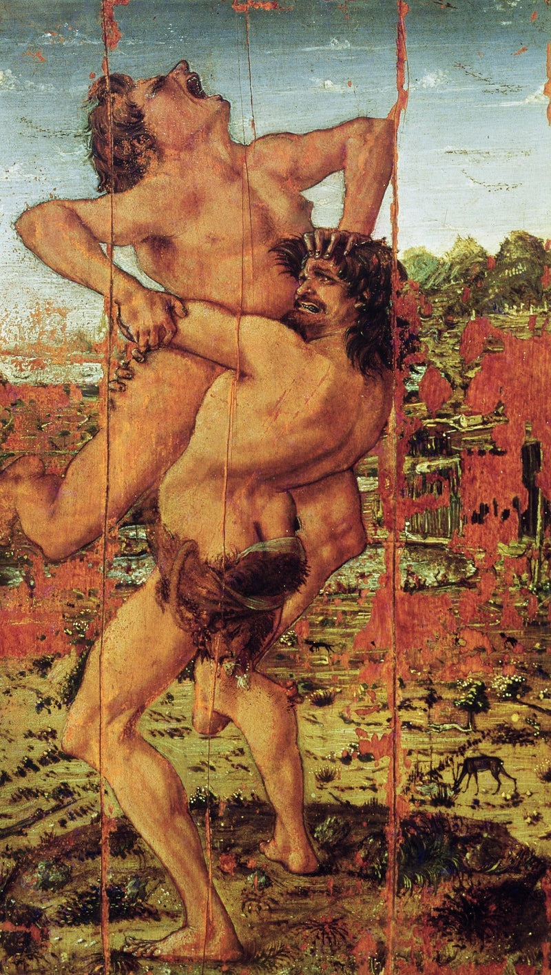 Hercule et Antée - Cosimo Tura