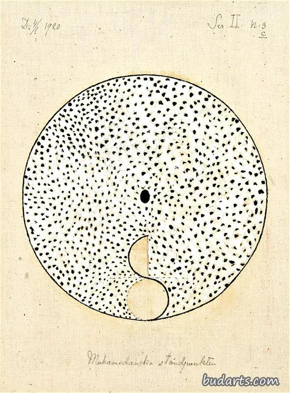 Le point de vue musulman, n° 3c - Hilma af Klint