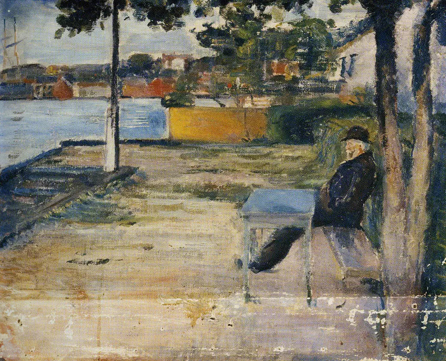 Hisøya ใกล้ Arendal - Edvard Munch