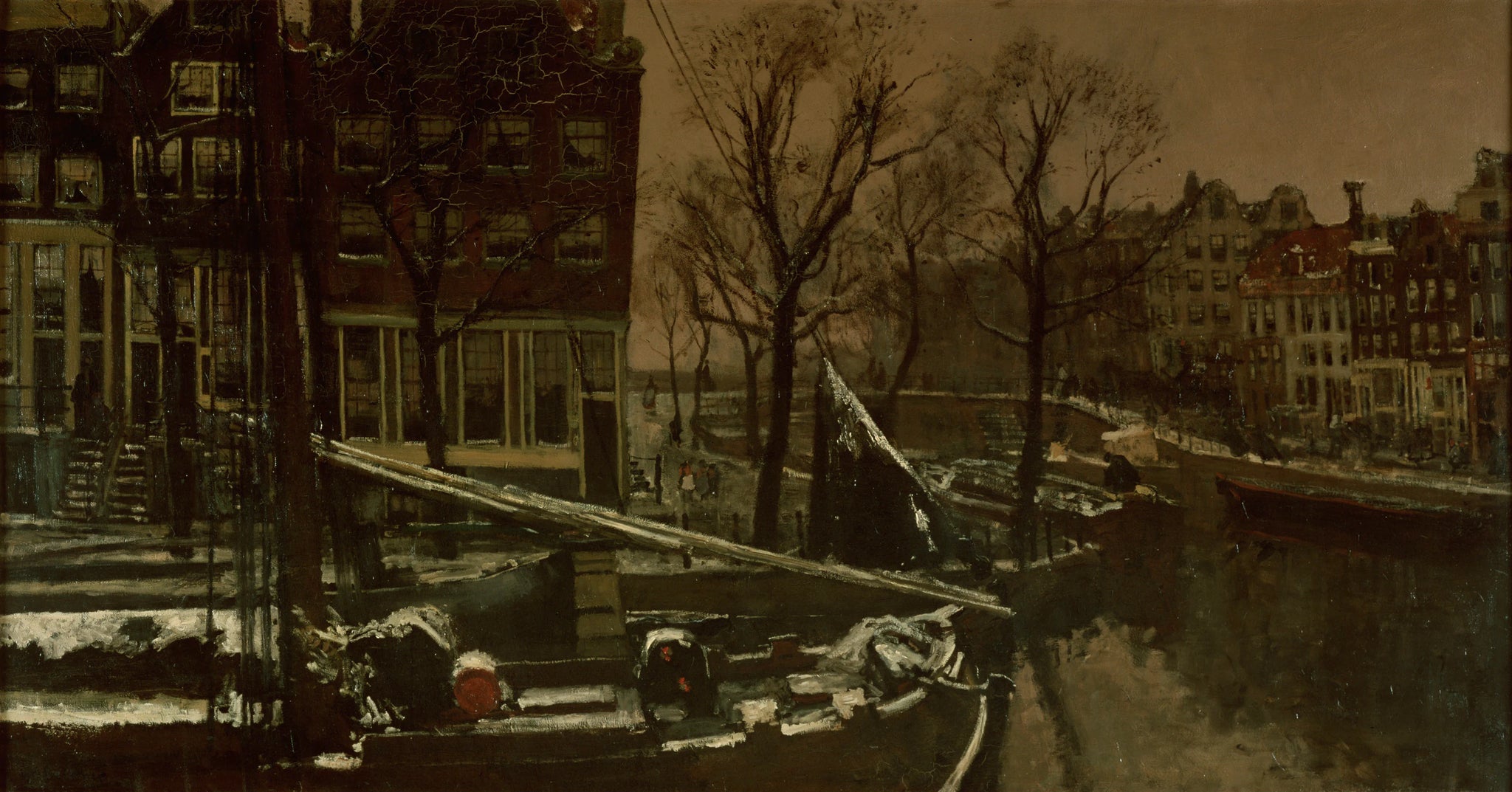 L'hiver à Amsterdam - George Hendrik Breitner