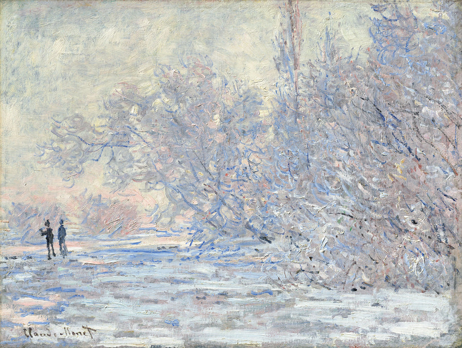 ฤดูหนาวใน Giverny - Le Givre W963 - Claude Monet