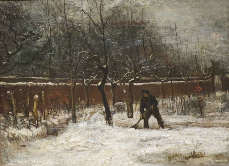 ฤดูหนาว (สวนวัดในหิมะ) - Vincent van Gogh