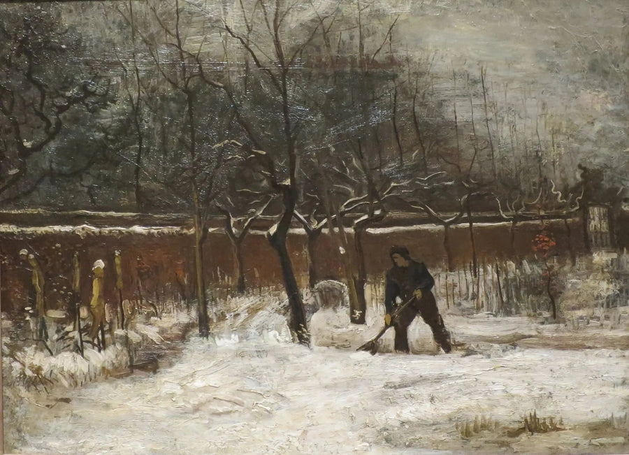 ฤดูหนาว (สวนวัดในหิมะ) - Vincent van Gogh