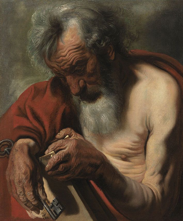Hl. Petrus - Jacob Jordaens