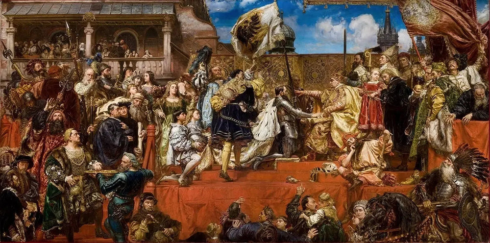 Hommage prussien - Jan Matejko - Alpha Reproduction