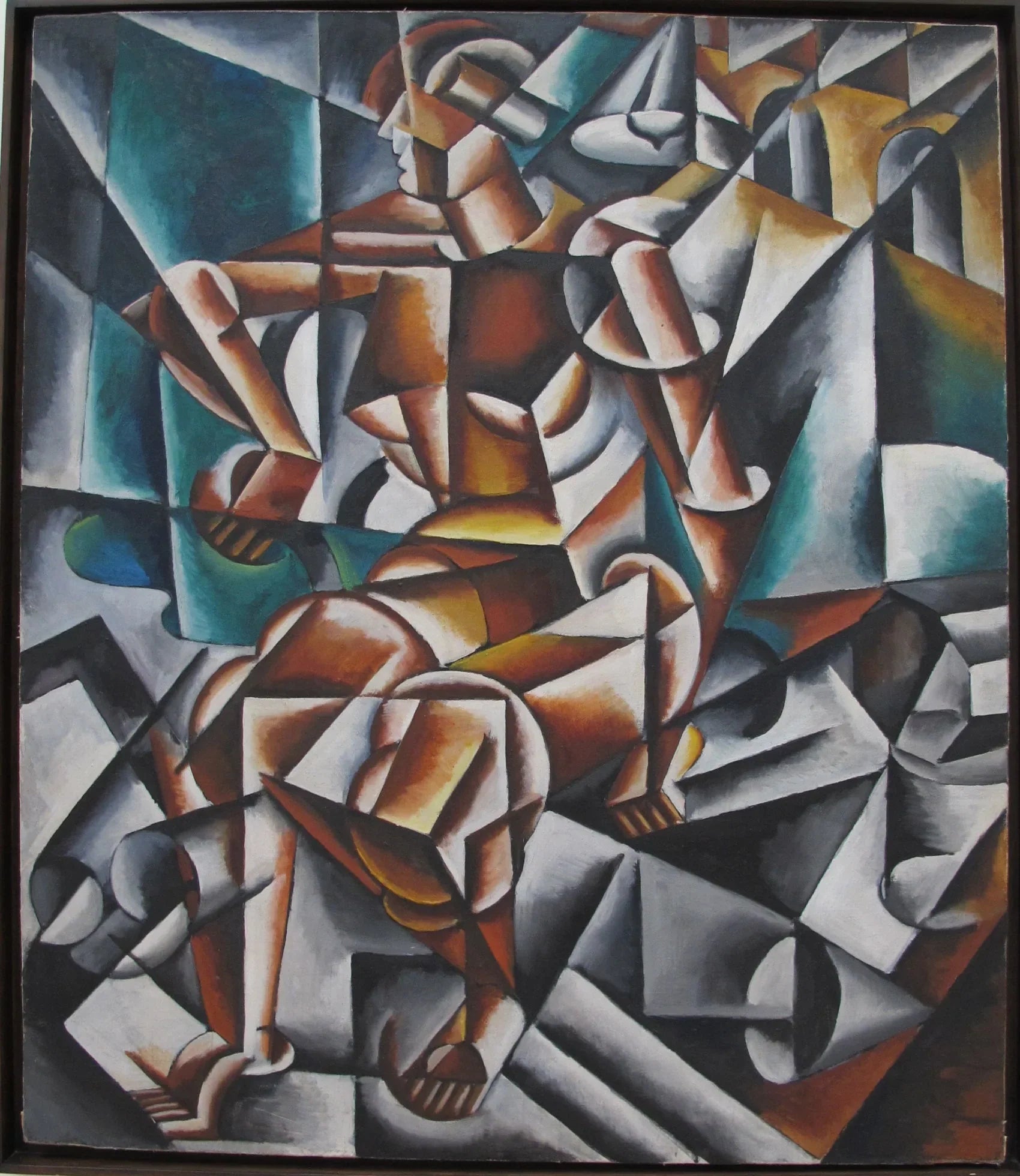 Homme + Air + Espace - Lioubov Popova image 1 reproduction réalisée par Alpha Reproduction
