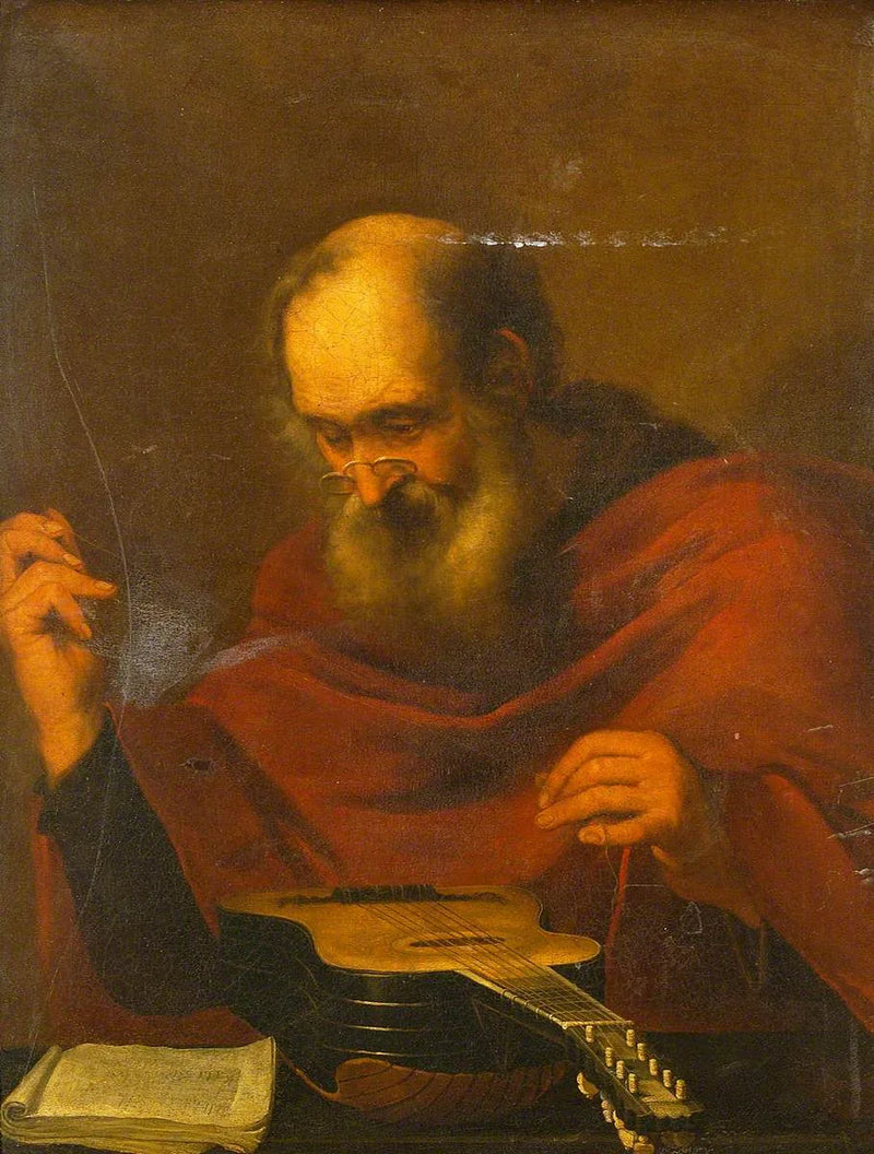 ผู้ชายเปลี่ยนสายกีตาร์ - Jusepe de Ribera