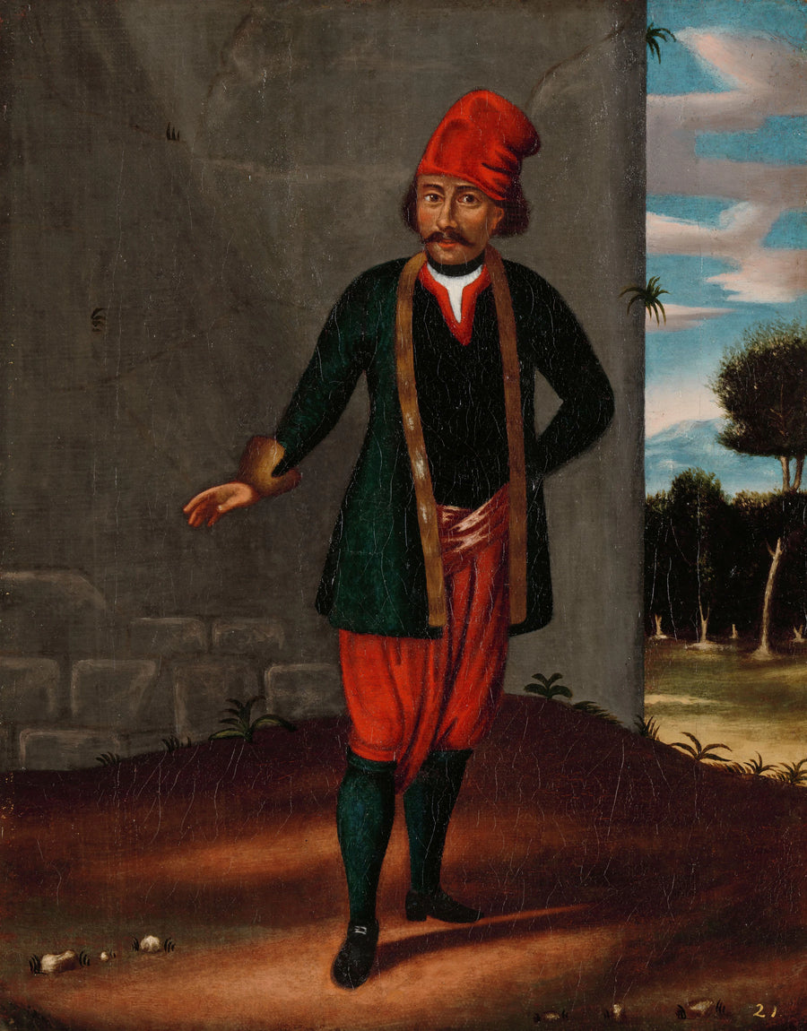 Homme de l'île de Tinos - Jean-Baptiste van Mour