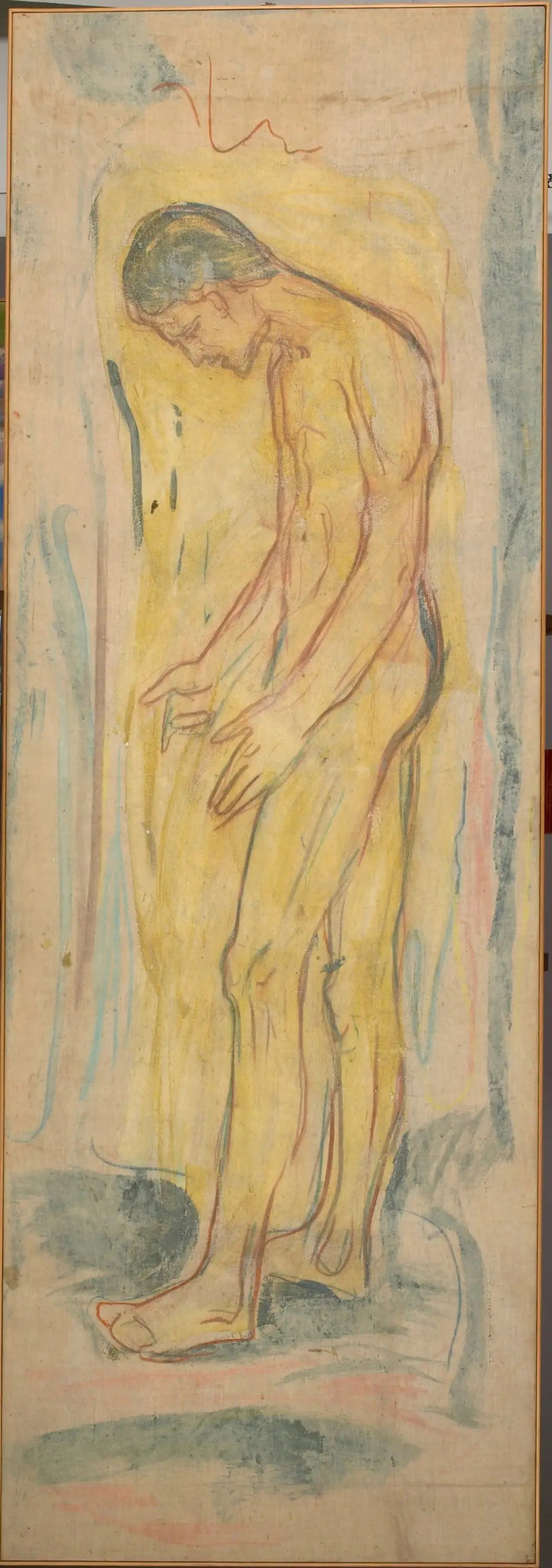 ชายเปลือยยืน. La SSource - Edvard Munch