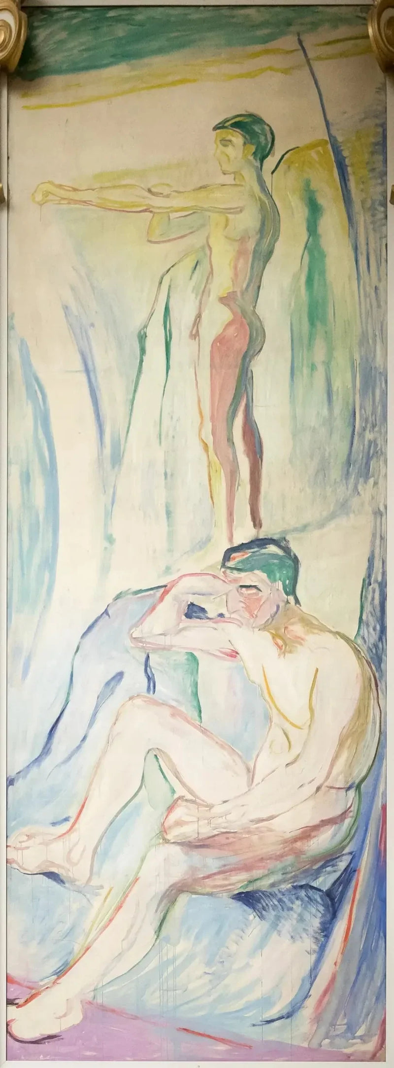 ผู้ชายหันหน้าไปทางดวงอาทิตย์ - Edvard Munch