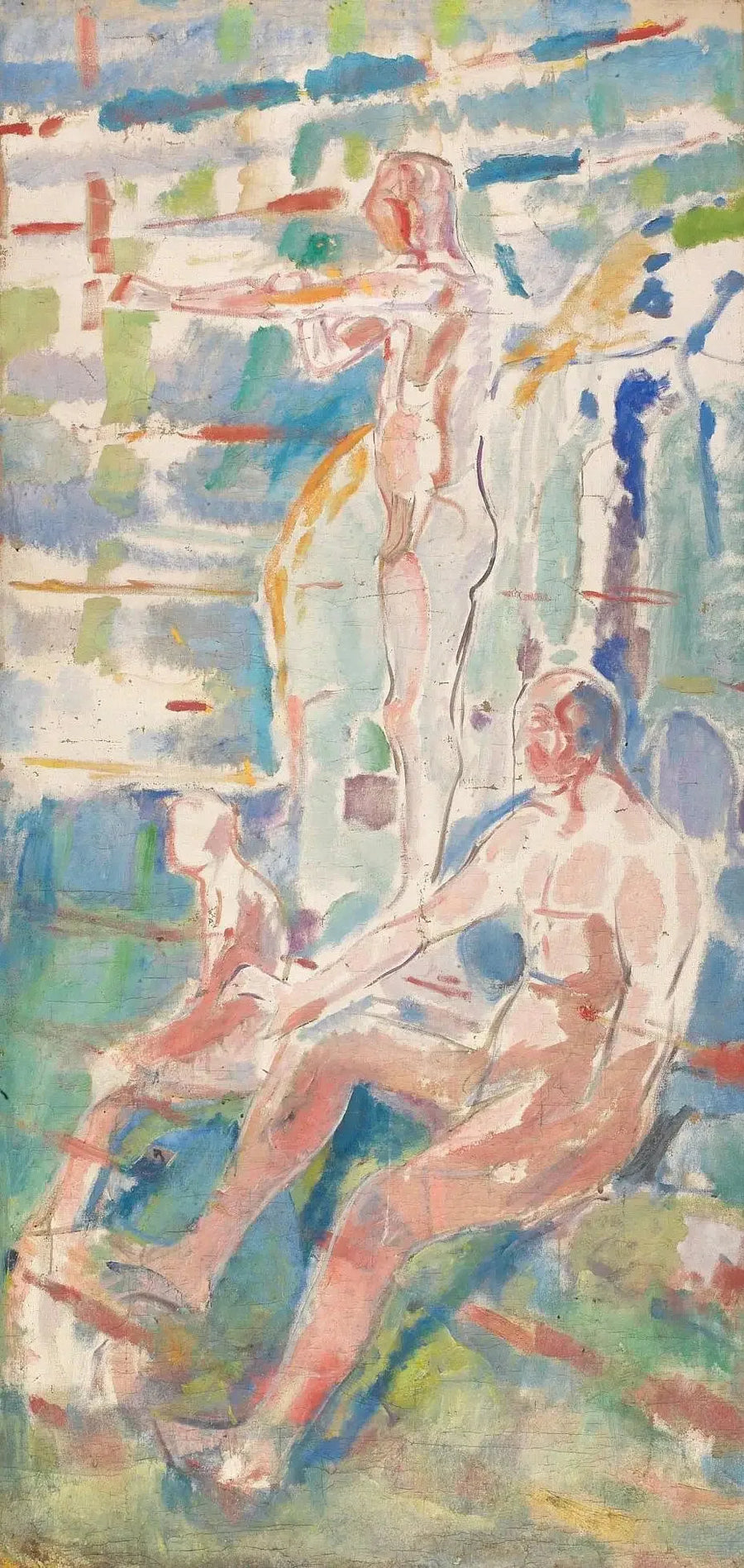 ผู้ชายหันหน้าไปทางดวงอาทิตย์ - Edvard Munch