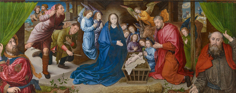 Le Retable Portinari : Adoration des bergers - Hugo van der Goes