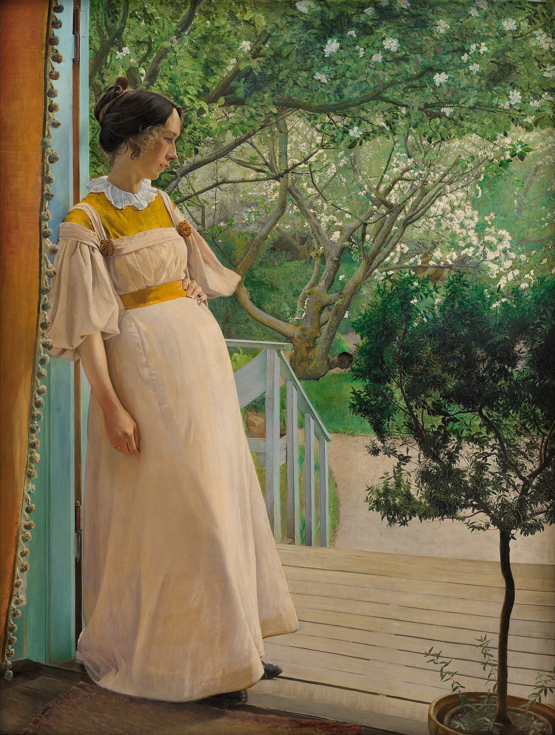 La Femme de l’artiste dans le jardin - Laurits Andersen Ring