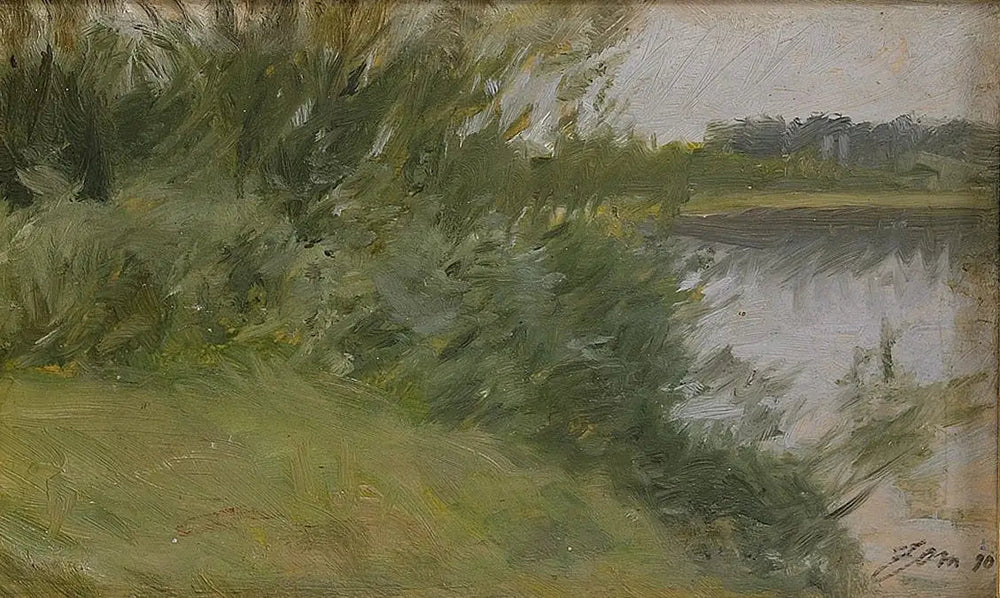 Île à Saxviken - Anders Zorn image 1 copie de tableau peinte à la main