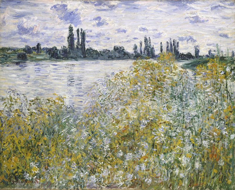 Île aux Fleurs ใกล้ Vétheuil W598 - Claude Monet