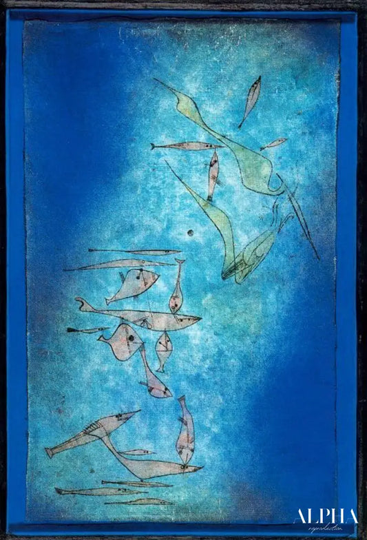 Image de poisson - Paul Klee - Reproductions de tableaux et peintures haut de gamme