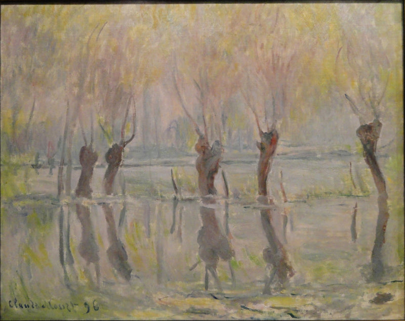 น้ําท่วมใน Giverny, Glyptotek W1438 - Claude Monet
