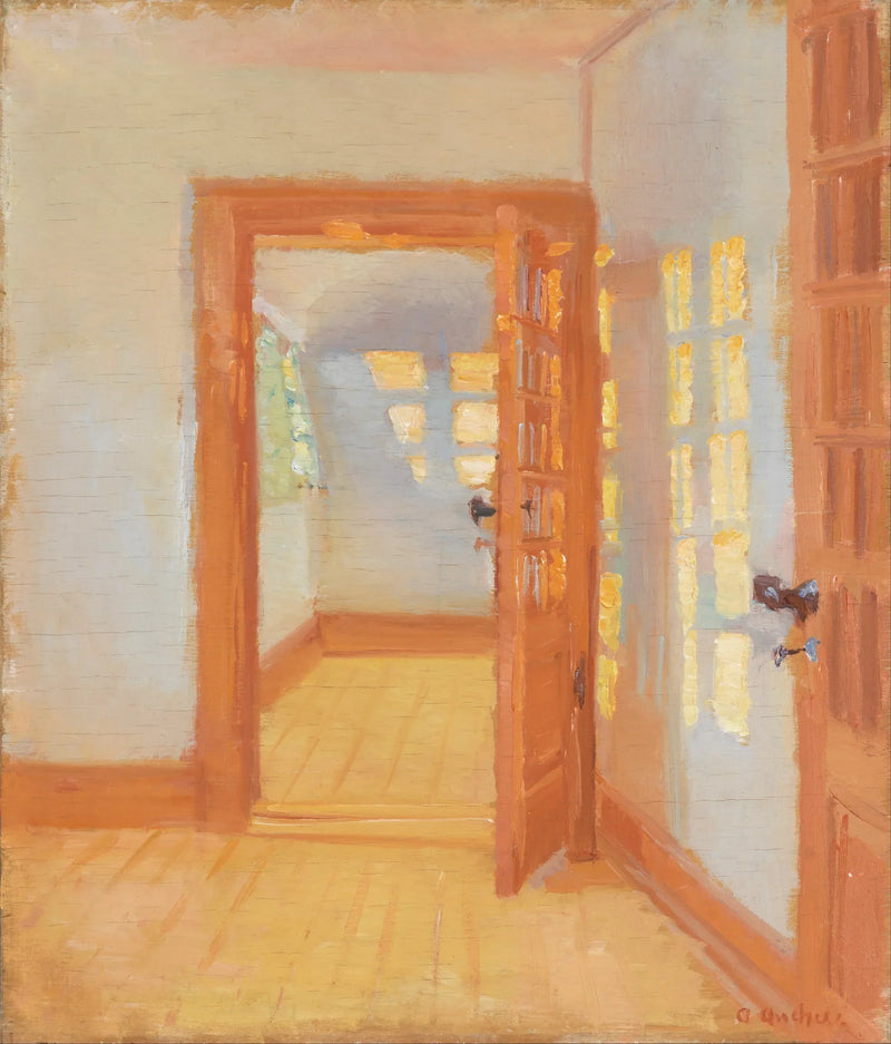 ภายในอาคาร ส่วนเสริมของ Brøndum - Anna Ancher