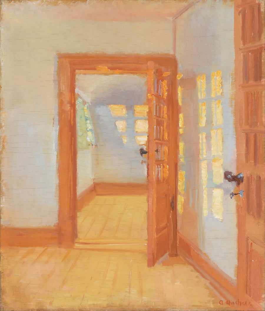 ภายในอาคาร ส่วนเสริมของ Brøndum - Anna Ancher