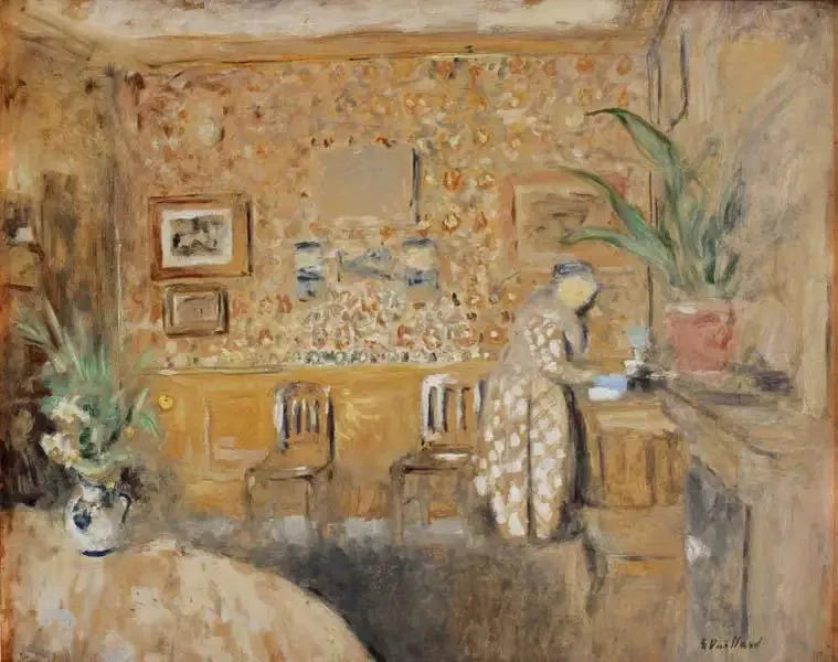 ภายในสองเก้าอี้ - Édouard Vuillard