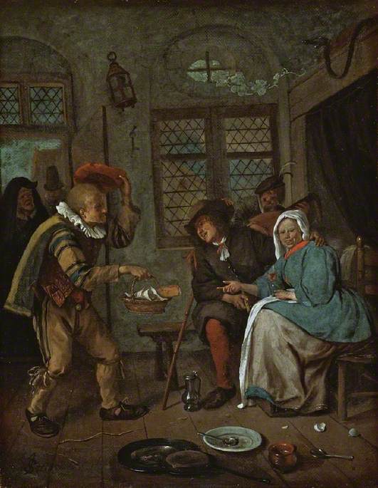 Intérieur avec figures - Jan Steen
