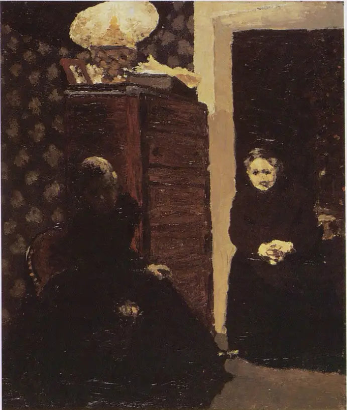 ภายใน, เอฟเฟกต์ยามเย็น - Édouard Vuillard