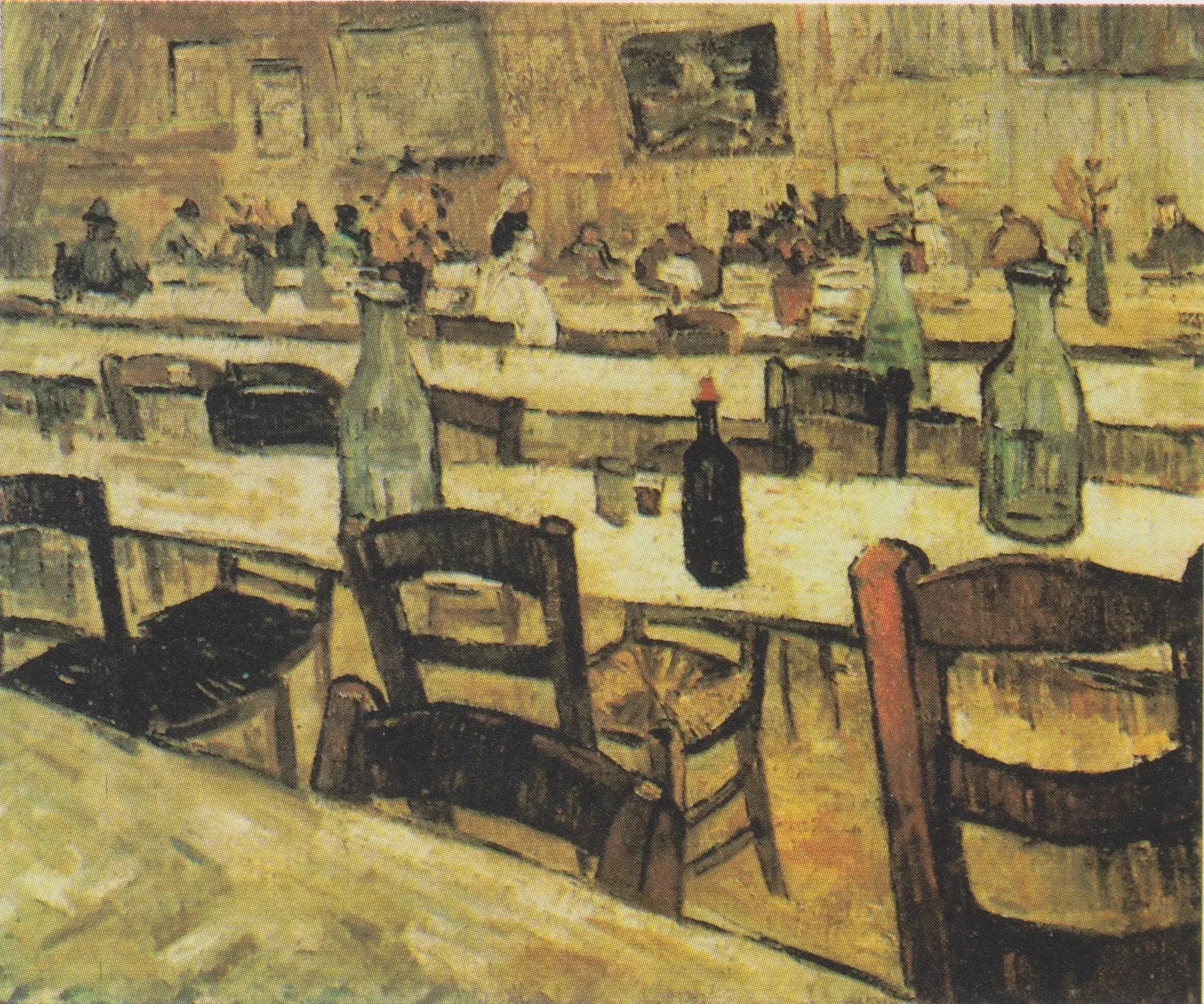 Intérieur d’un restaurant à Arles F549a de Vincent van Gogh