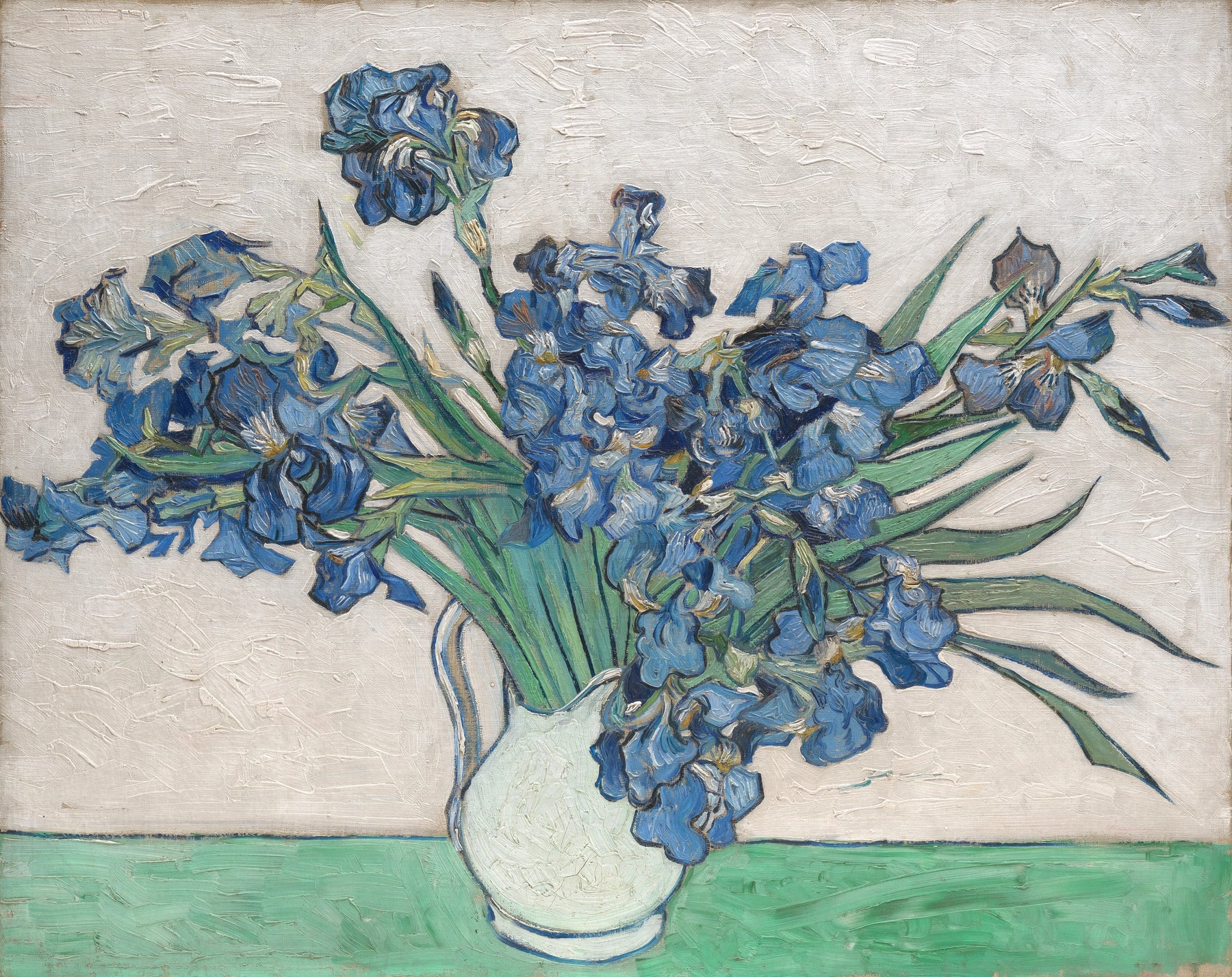 Iris de Vincent van Gogh, 1890, Metropolitan Museum of Art