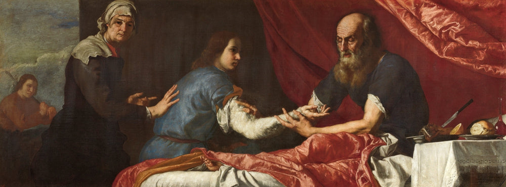 Isaac et Jacob - Jusepe de Ribera - Alpha Reproduction