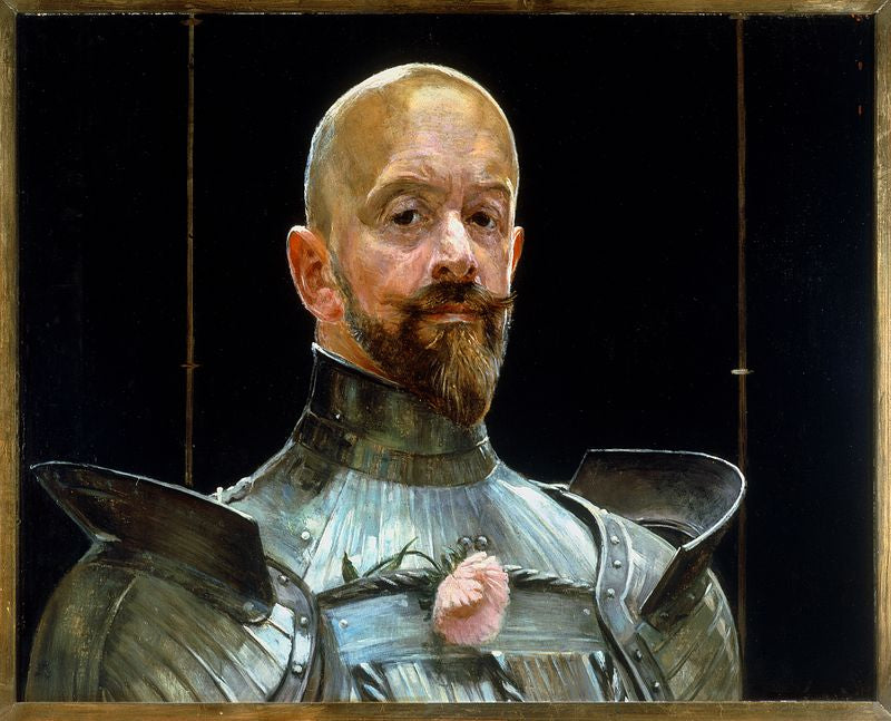 Autoportrait en armure - Jacek Malczewski