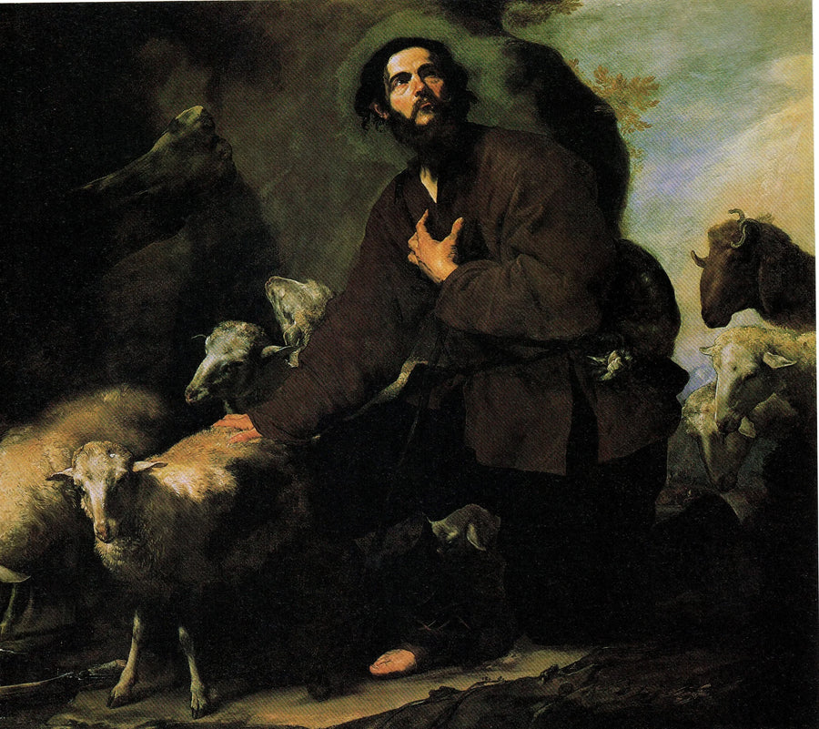 จาค็อบเลี้ยงฝูงสัตว์ของเขา - Jusepe de Ribera