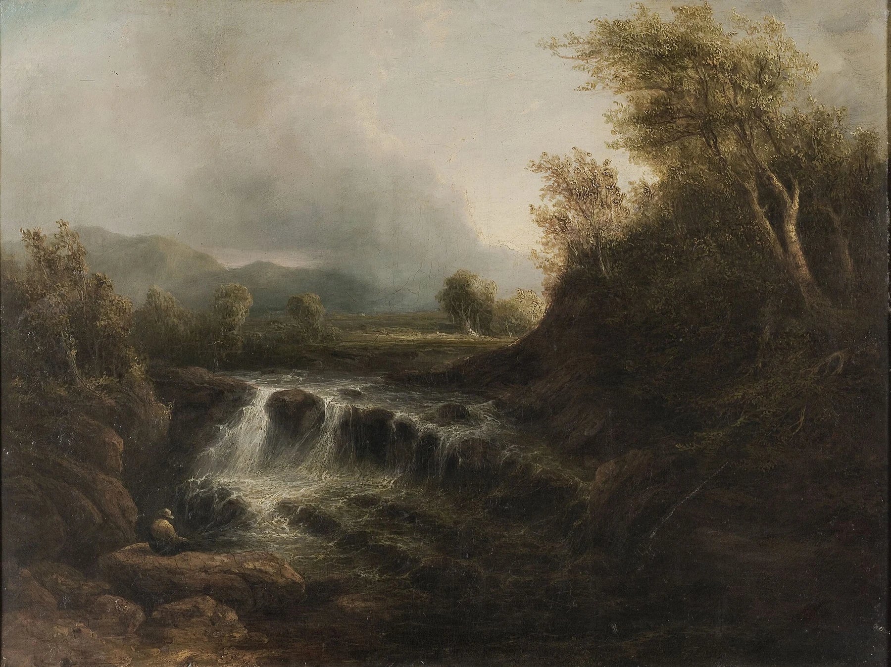 Paysage norvégien, peinture de Jacob van Ruisdael