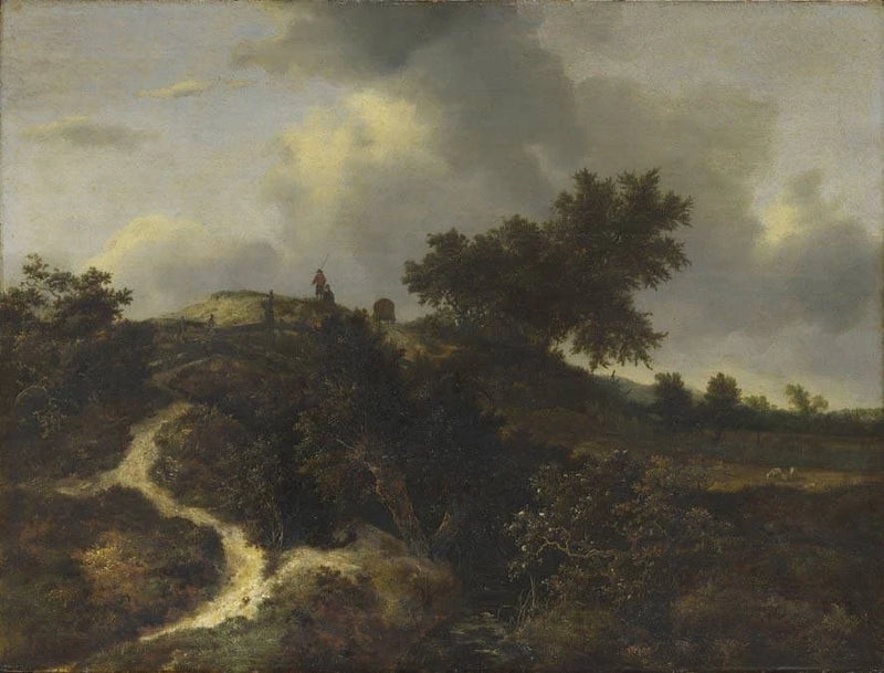 Dune boisée - Jacob van Ruisdael