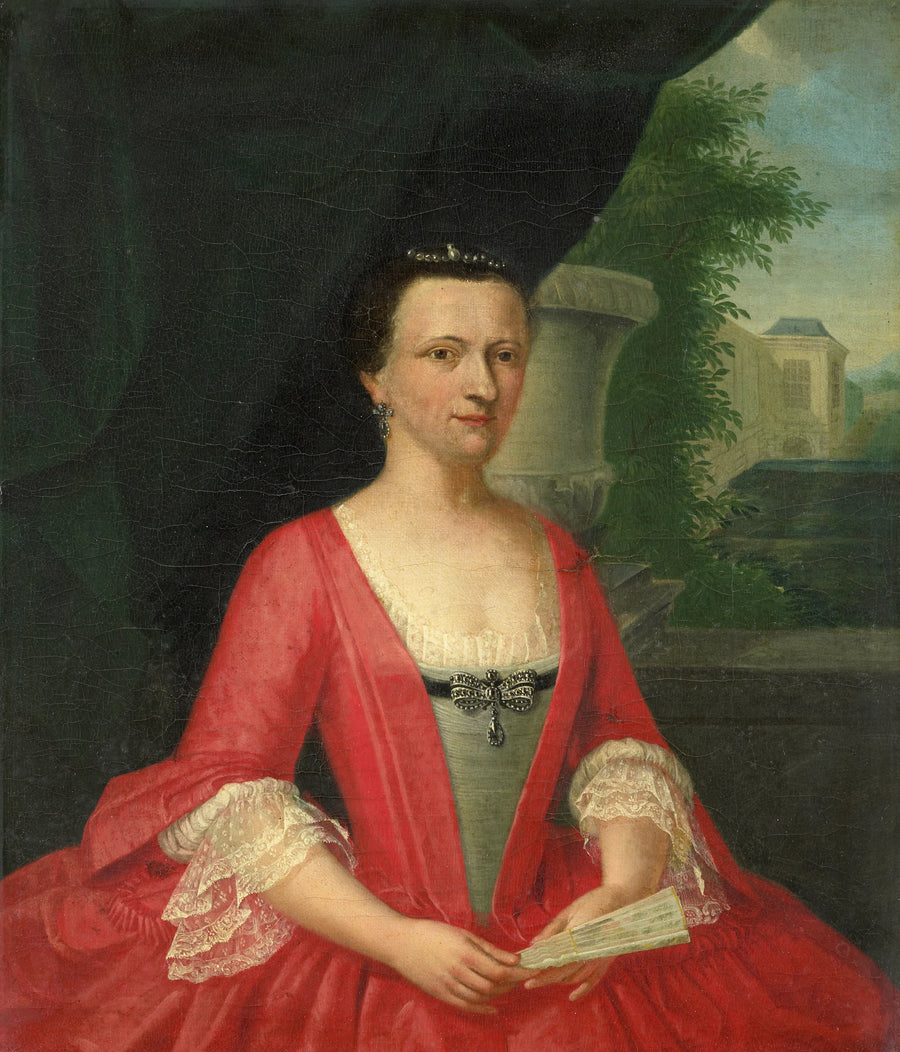 Jacoba Maria van Bueren a dit de Regteren (1718-91). Épouse de Johan Willem Parker - Jacob Jan Nachenius