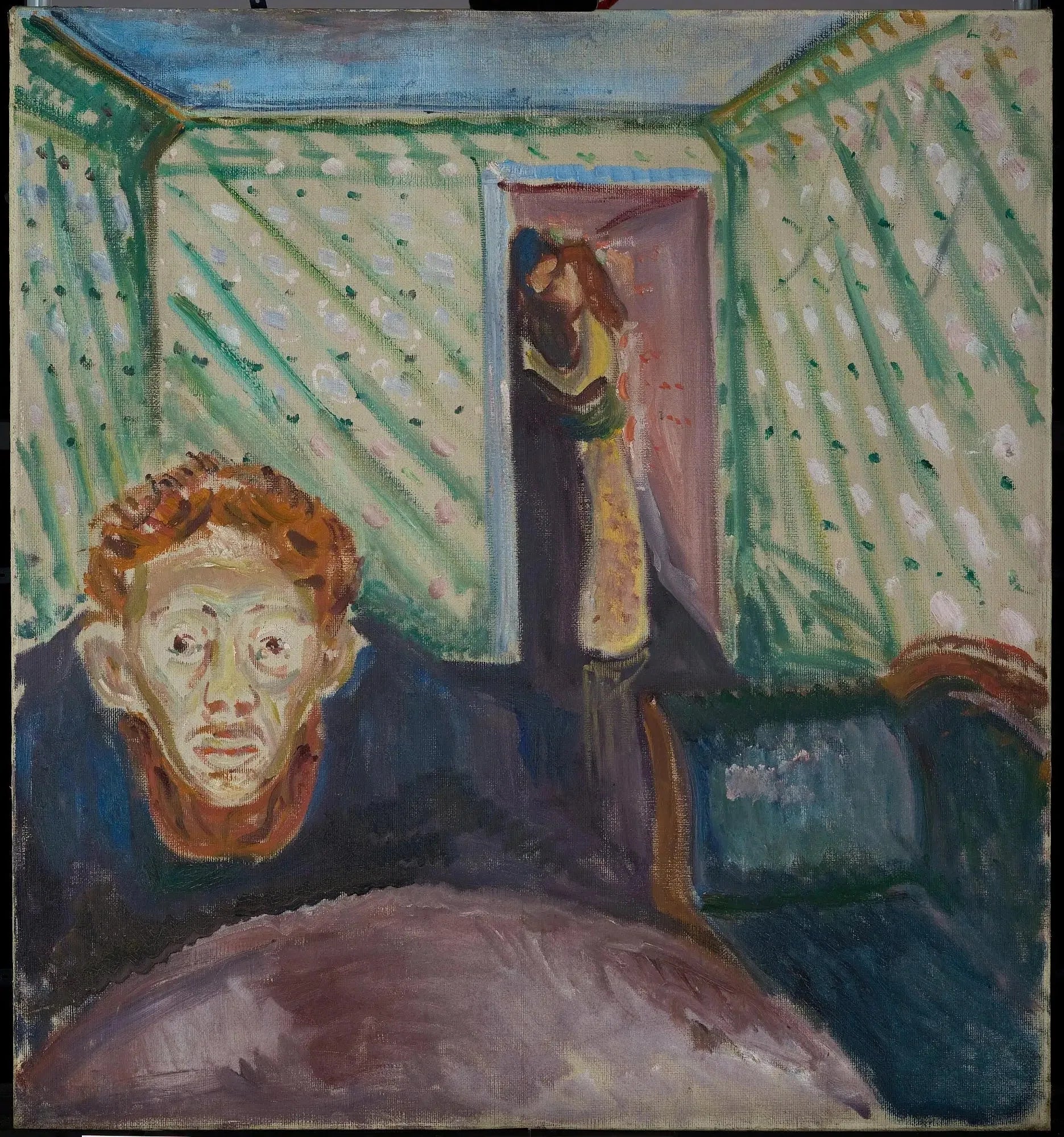 Jalousie - Edvard Munch image 1 tableau peint à l’huile sur toile