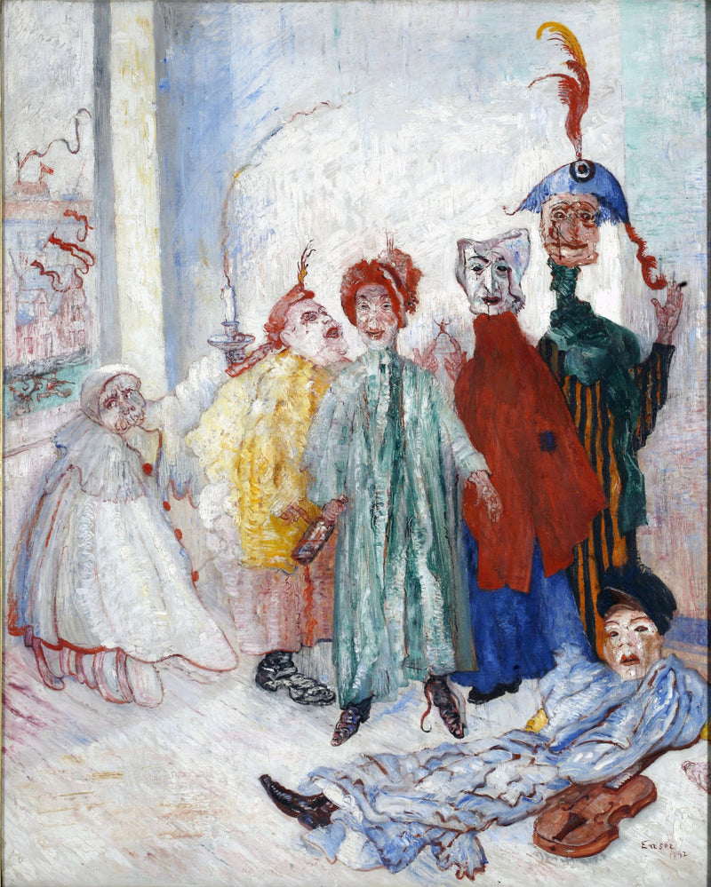 Les Masques singuliers - James Ensor