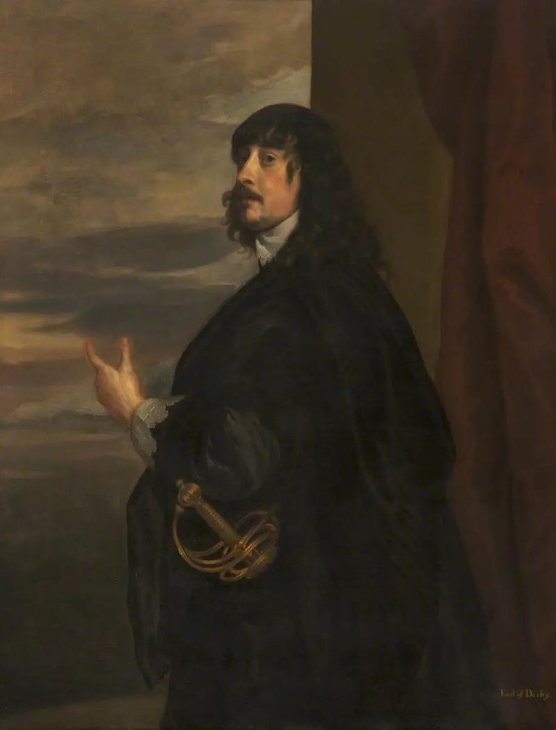 เจมส์ สแตนลีย์ (1607–1651), เคานต์ที่เจ็ดแห่งเดอร์บี้ - อองตวน ฟาน ดายค์