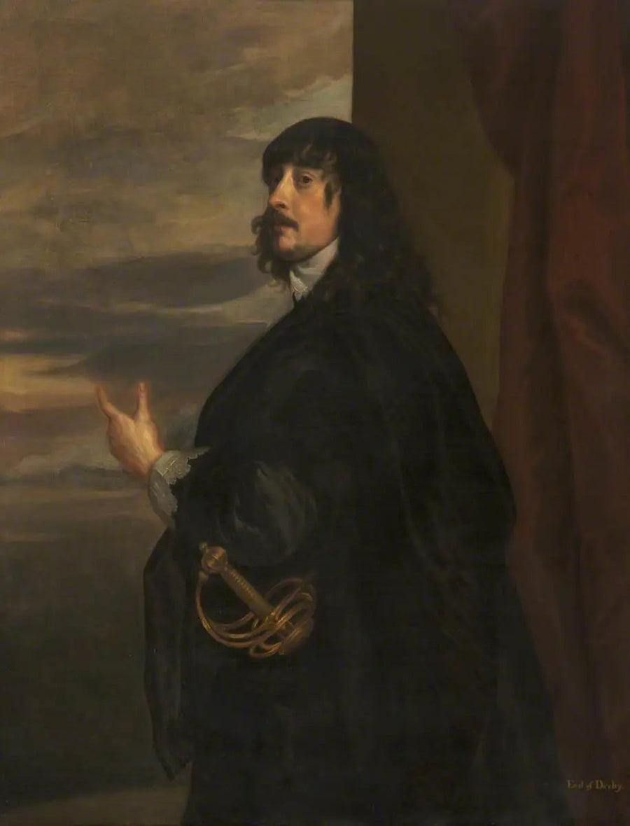 เจมส์ สแตนลีย์ (1607–1651), เคานต์ที่เจ็ดแห่งเดอร์บี้ - อองตวน ฟาน ดายค์