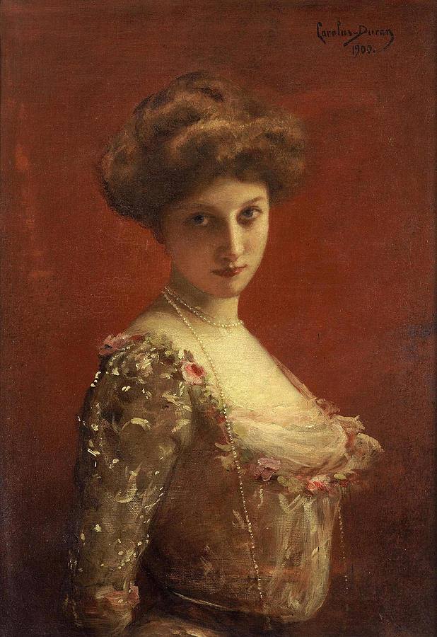 Jane Henriot - Carolus-Duran image 1 copie de tableau peinte à la main